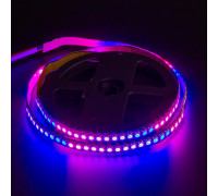 LED лента адресная AVT 5В smd 5050 ws2812b 144led/m IP20, 1м