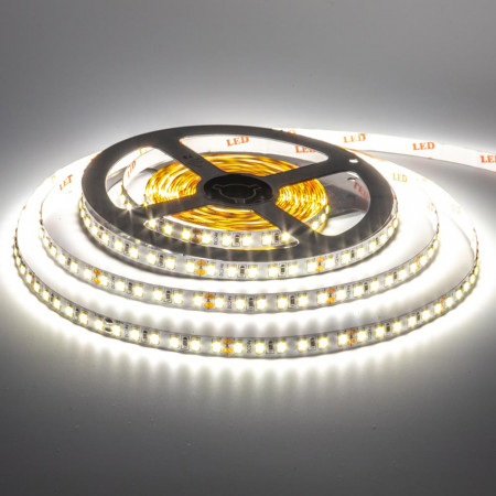 LED лента 24В AVT нейтральная белая smd 2835 120led/м IP20, 1м