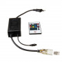 Адаптер для питания светодиодной ленты 220В Multi-Color smd 2835-180 led/м + пульт + контроллер + коннектор 4pin