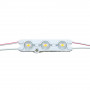 LED модуль 12В белый теплый 3led smd5730 1.5Вт IP65