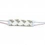 LED модуль 12В белый теплый 3led smd5730 1.5Вт IP65
