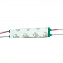 LED модуль 12В зеленый 3led smd5730 1.5Вт IP65