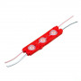 LED модуль 12В красный 3led smd5730 1.5Вт IP65 (66мм)