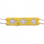 LED модуль 12В желтый 3led smd5730 1.5Вт IP65