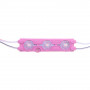 LED модуль 12В розовый 3led smd5730 1.5Вт IP65