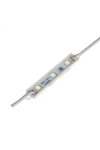 LED модуль 12В белый холодный 3led smd5054 0.72Вт IP65
