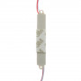 LED модуль 12В белый красный 3led smd5050 0.72Вт IP65