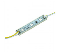 LED модуль 12В белый желтый 3led smd5050 0.72Вт IP65