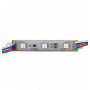 LED модуль 12В 3led RGB smd5050 0.72Вт IP65