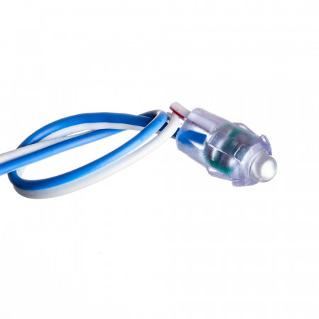 Пиксель быстрого монтажа 12В синий 1led 0.08W IP65