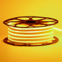 LED неон 220В желтый AVT-1 smd2835 120led/м 7Вт/м IP65, 1м