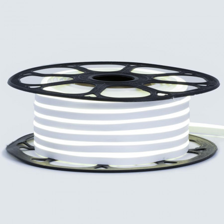 Неоновая лента светодиодная белая нейтральная 12V 6х12 AVT-smd2835 120LED/м 13Вт/м IP65