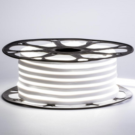 LED неон 12В белый smd2835 120led/м 6Вт/м 8х16 PVC IP65, 1м