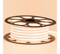 LED неон 12В белый теплый smd2835 120led/м 6Вт/м 8х16 PVC IP65, 1м