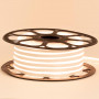 LED неон 12В белый теплый smd2835 120led/м 6Вт/м 8х16 PVC IP65, 1м
