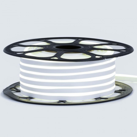 LED неон 12В белый нейтральный smd2835 120led/м 6Вт/м 8х16 PVC IP65, 1м
