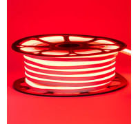 LED неон 12В красный smd2835 120led/м 6Вт/м 8х16 PVC IP65, 1м