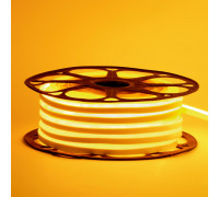 LED неон 12В желтый smd2835 120led/м 6Вт/м 8х16 PVC IP65, 1м
