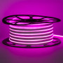 LED неон 12В розовый smd2835 120led/м 6Вт/м 8х16 PVC IP65, 1м