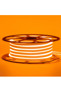 LED неон 12В оранжевый smd2835 120led/м 6Вт/м 8х16 PVC IP65, 1м