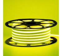 LED неон 220В лимонный желтый AVT-1 smd2835 120led/м 7Вт/м IP65, 1м