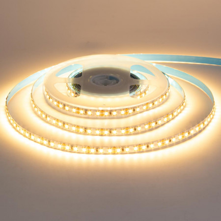 LED лента 12В AVT-Prof белая теплая smd 2835 120led/м IP20, 1м
