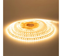 LED лента 12В AVT-New белая теплая smd 2835 120led/м IP65, 1м