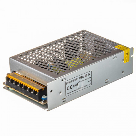 Блок питания 12В MR 8.33А 100Вт IP 20