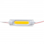 LED модуль 12В белый теплый 1led COB 2Вт IP65