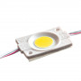 LED модуль 12В белый теплый 1led СОВ круглый 2,4Вт IP65