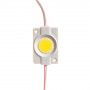 LED модуль 12В белый теплый 1led СОВ круглый 2,4Вт IP65