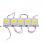 LED модуль 12В белый теплый 1led СОВ круглый 2,4Вт IP65