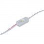 LED модуль 12В белый холодный 1led smd2835 1Вт IP65
