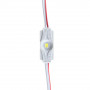 LED модуль 12В белый холодный 1led smd2835 1Вт IP65