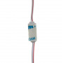 LED модуль 12В белый холодный 1led smd2835 1Вт IP65