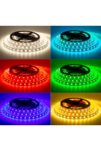 LED лента RGBW 12В smd 5050 60led/м IP20, 1м