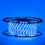 Мигающая LED лента 220В синий smd 2835 48led/м 6Вт/м IP65, 1м