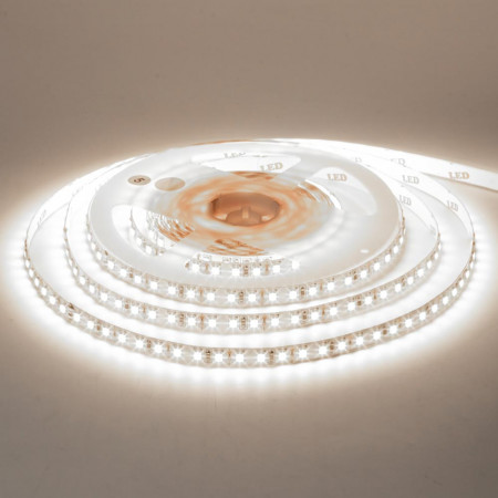 LED лента 12В белая нейтральная AVT New smd 3528 120led/м IP20, 1м