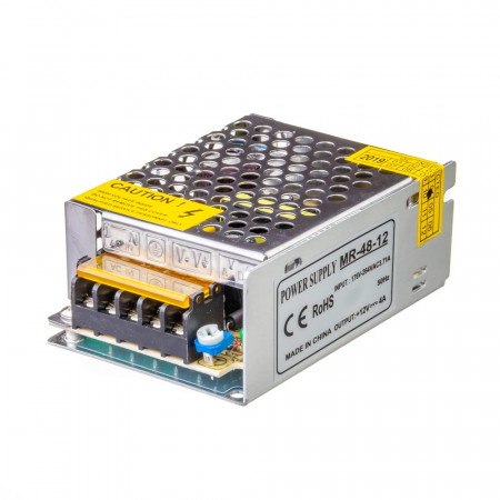 Блок питания 12В MR-1 4А 48Вт IP 20