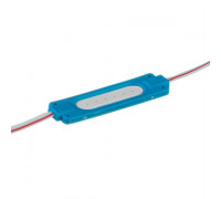 LED модуль 24В синий 1led COB 2Вт IP65