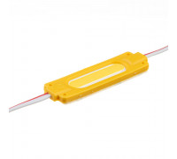 LED модуль 24В желтый 1led COB 2Вт IP65