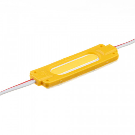 LED модуль 24В желтый 1led COB 2Вт IP65