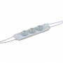 LED модуль инжекторный 12В белый холодный 3led smd3030 1.6Вт IP65