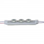 LED модуль инжекторный 12В белый холодный 3led smd3030 1.6Вт IP65