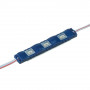 Модуль светодиодный синий 12в smd5730 3LED 1.5Вт герметичный