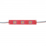 Модуль светодиодный красный 12в smd5730 3LED 1.5Вт герметичный