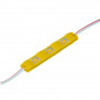 Модуль светодиодный жёлтый 12в smd5730 3LED 1.5Вт герметичный