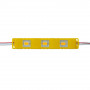 Модуль светодиодный жёлтый 12в smd5730 3LED 1.5Вт герметичный
