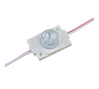 LED модуль инжекторный 12В белый теплый 1led smd3030 1.5Вт IP65