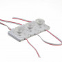 LED модуль инжекторный 12В белый теплый 1led smd3030 1.5Вт IP65